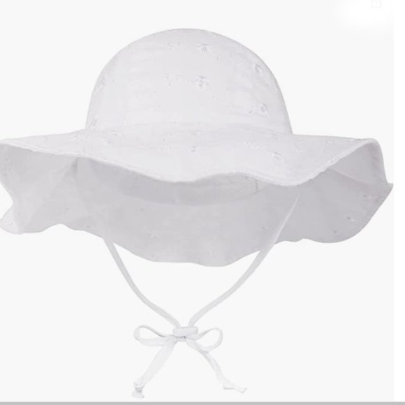 SimpliKids UPF 50+ UV Ray Sun Protection Wide Brim Baby Sun Hat - Picture 2 of 3